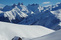 Saint Jean d'Arves - heel veel sneeuw